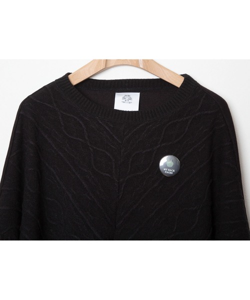 STOF(ストフ)の「STOF/ストフ/Queen Save The Woven Pullover(スウェット・メンズ・ブラック/カーキ・MEDIUM/SMALL)」の18枚目の写真