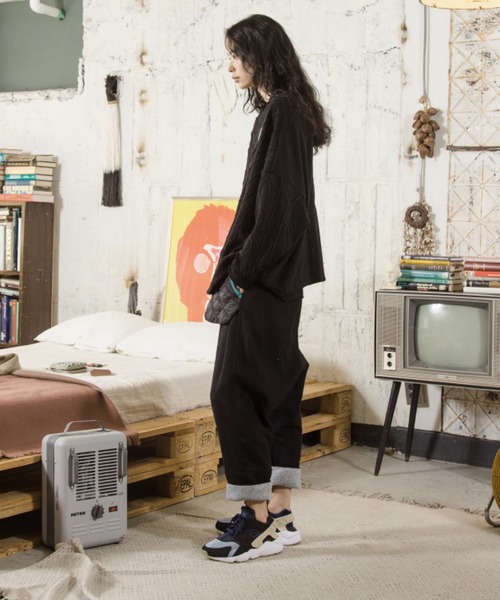 STOF(ストフ)の「STOF/ストフ/Queen Save The Woven Pullover(スウェット・メンズ・ブラック/カーキ・MEDIUM/SMALL)」の12枚目の写真