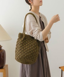 RODE SKO | ペーパーショルダートートバッグ(かごバッグ)