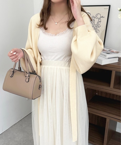 セール】フロントリボンニットボレロ【ZOZOTOWN限定アイテム