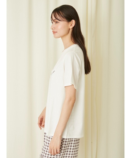 ほぼ新品⭐︎snidel  moispro ルームウェア上下 Amazon | スナイデルホーム SNIDEL HOME 【Moispro】開襟シャツ