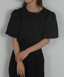 ripple puff sleeve tops