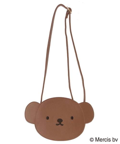 a.v.v（アーヴェヴェ）の「[KIDS]【ミッフィーコラボ】ダイカットバッグ（ショルダーバッグ・キッズ・ホワイト/ブラウン・120）」の3枚目の写真