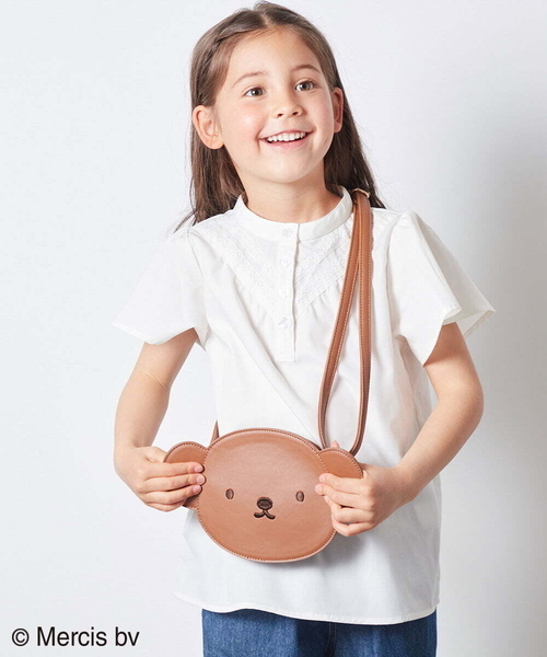 a.v.v（アーヴェヴェ）の「[KIDS]【ミッフィーコラボ】ダイカットバッグ（ショルダーバッグ・キッズ・ホワイト/ブラウン・120）」の4枚目の写真
