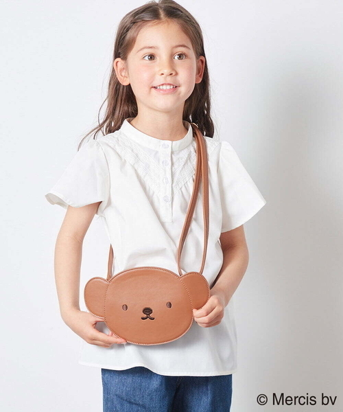 a.v.v（アーヴェヴェ）の「[KIDS]【ミッフィーコラボ】ダイカットバッグ（ショルダーバッグ・キッズ・ホワイト/ブラウン・120）」の5枚目の写真