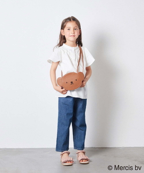 a.v.v（アーヴェヴェ）の「[KIDS]【ミッフィーコラボ】ダイカットバッグ（ショルダーバッグ・キッズ・ホワイト/ブラウン・120）」の7枚目の写真