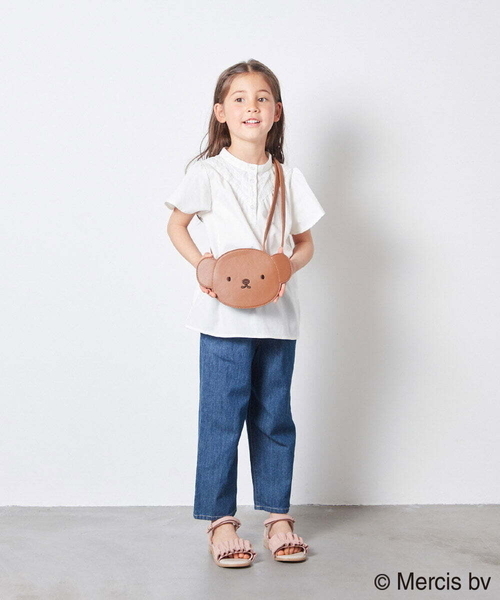 a.v.v（アーヴェヴェ）の「[KIDS]【ミッフィーコラボ】ダイカットバッグ（ショルダーバッグ・キッズ・ホワイト/ブラウン・120）」の8枚目の写真