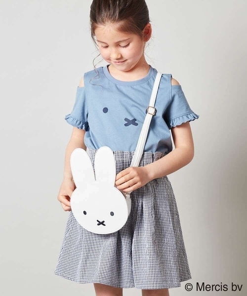 a.v.v（アーヴェヴェ）の「[KIDS]【ミッフィーコラボ】ダイカットバッグ（ショルダーバッグ・キッズ・ホワイト/ブラウン・120）」の10枚目の写真