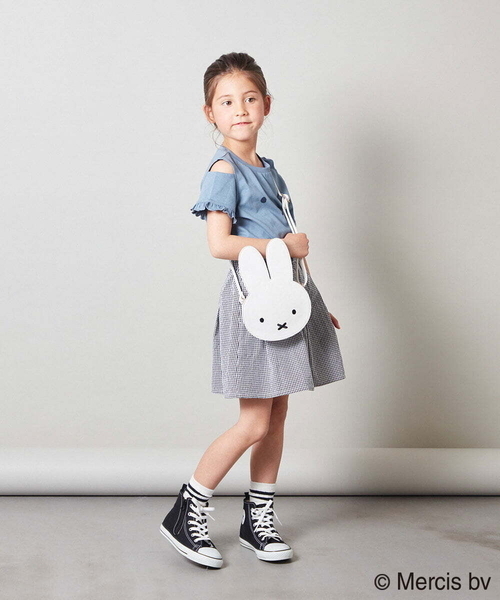 a.v.v（アーヴェヴェ）の「[KIDS]【ミッフィーコラボ】ダイカットバッグ（ショルダーバッグ・キッズ・ホワイト/ブラウン・120）」の12枚目の写真