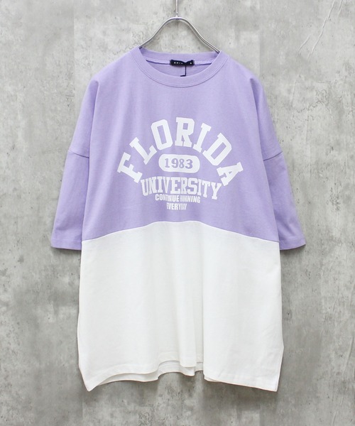 SHISKY(シスキー)の「BIGシルエット 半袖プリントT(Tシャツ/カットソー・メンズ・ラベンダー/チャコール/ダークグリーン/オフホワイト/グレー系その他/ベージュ/ブラック系その他/ベージュ系その他/ブラック/ネイビー系/杢グレー/グリーン系その他2/オレンジ/ホワイト系その他/ミント/モカ/ネイビー/グリーン系その他・L/XL/M)」の1枚目の写真