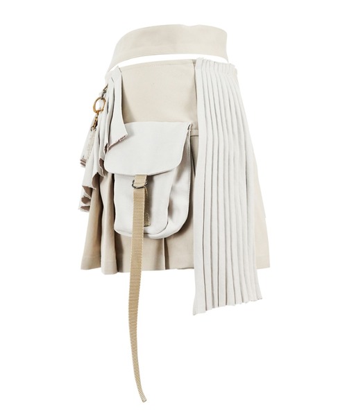 rurumu pleats rolled mini skirt 縷縷夢兎 rurumu:（ルルムウ）の「rurumu:/ルルムウ/pleats rolled mini