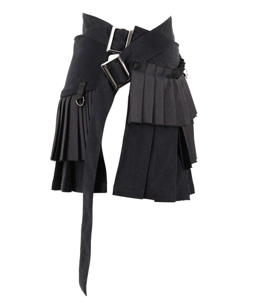 rurumu:（ルルムウ）の「rurumu:/ルルムウ/pleats rolled mini