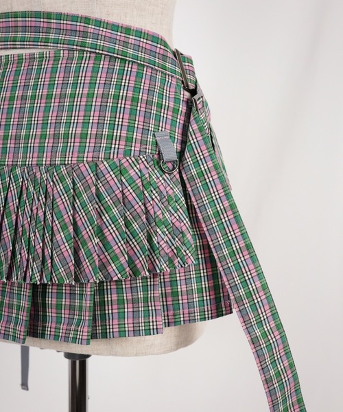 rurumu:（ルルムウ）の「rurumu:/ルルムウ/pleats rolled mini