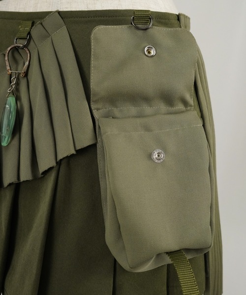 rurumu:（ルルムウ）の「rurumu:/ルルムウ/pleats rolled mini