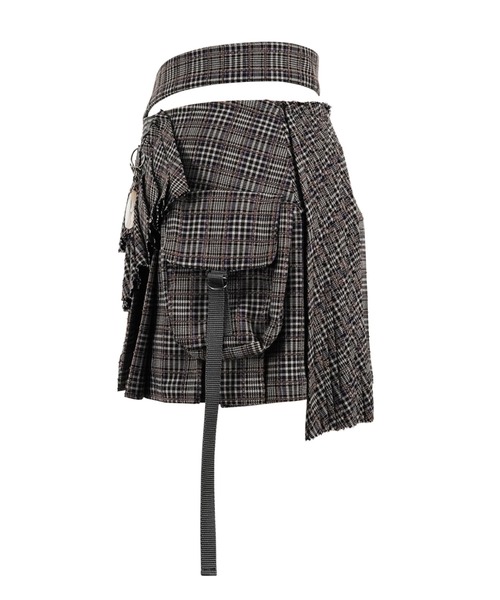 rurumu pleats rolled mini skirt 縷縷夢兎 rurumu:（ルルムウ）の「rurumu:/ルルムウ/pleats rolled mini