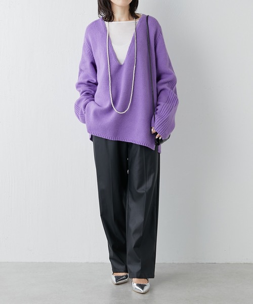 PAPILLONNER(パピヨネ)の「ポインテッドミュール(パンプス・レディース・シルバー/ブラック・36/37/38)」の15枚目の写真