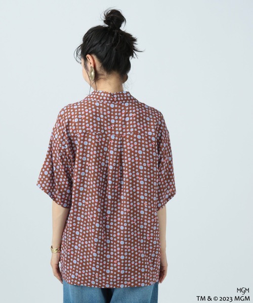 BAYFLOW（ベイフロー）の「【PINK PANTHER(ピンクパンサー)×BAYFLOW】カイキンシャツ（シャツ/ブラウス・レディース・ブラウン/ブラック・FREE）」の7枚目の写真