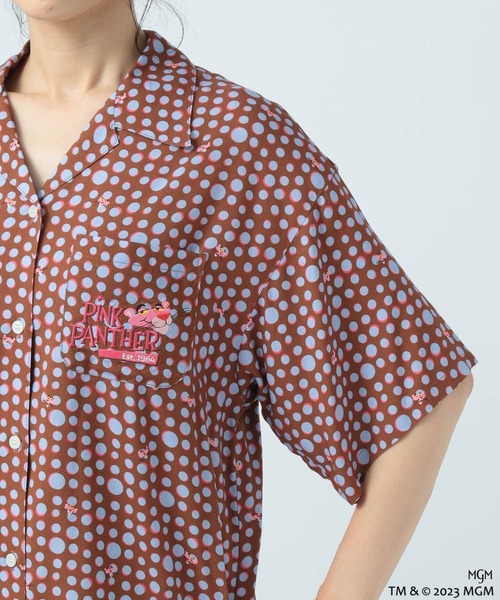 BAYFLOW（ベイフロー）の「【PINK PANTHER(ピンクパンサー)×BAYFLOW】カイキンシャツ（シャツ/ブラウス・レディース・ブラウン/ブラック・FREE）」の9枚目の写真
