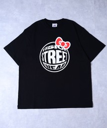 VISION STREET WEAR×HELLO KITTY コラボ　ハローキティプリント半袖Tシャツ