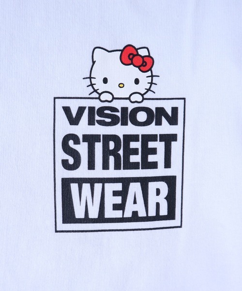 sanrio(サンリオ)の「VISION STREET WEAR×HELLO KITTY コラボ ハローキティプリント半袖Tシャツ(Tシャツ/カットソー・レディース・ブラック/ブラック系その他2/イエロー系その他/ブラック系その他/ホワイト系その他2/レッド/ホワイト/ホワイト系その他/レッド系その他/ホワイト系その他3/イエロー・M/L)」の21枚目の写真