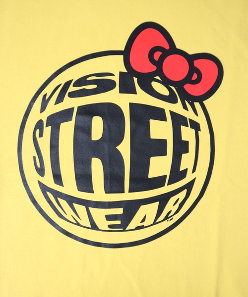 sanrio(サンリオ)の「VISION STREET WEAR×HELLO KITTY コラボ ハローキティプリント半袖Tシャツ(Tシャツ/カットソー・レディース・ブラック/ブラック系その他2/イエロー系その他/ブラック系その他/ホワイト系その他2/レッド/ホワイト/ホワイト系その他/レッド系その他/ホワイト系その他3/イエロー・M/L)」の19枚目の写真