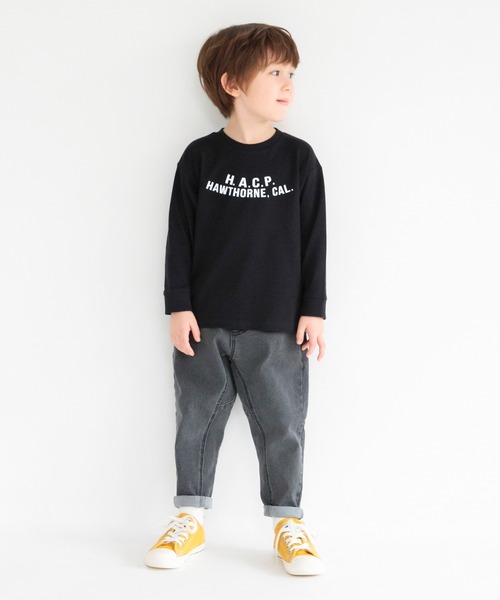 BRANSHES（ブランシェス）の「ガーデナーテーパードデニムパンツ_BRANSHES(ブランシェス)（デニムパンツ・キッズ・ブルー/グレー/ネイビー/その他・110/120/150/140/100/160/130/90）」の15枚目の写真