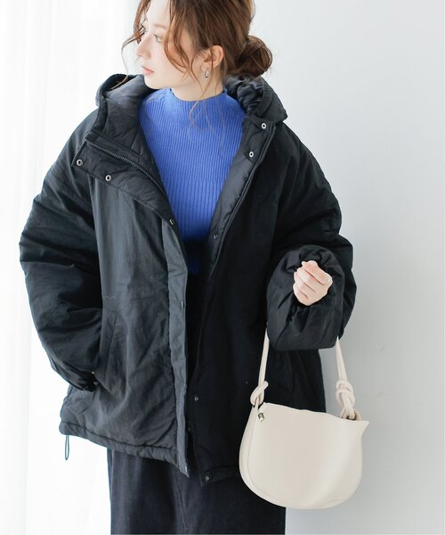 frames RAY CASSIN(フレームスレイカズン)の「モンスターパーカー(ダウンジャケット/コート・レディース・ベージュ/ブラック・FREE)」の6枚目の写真