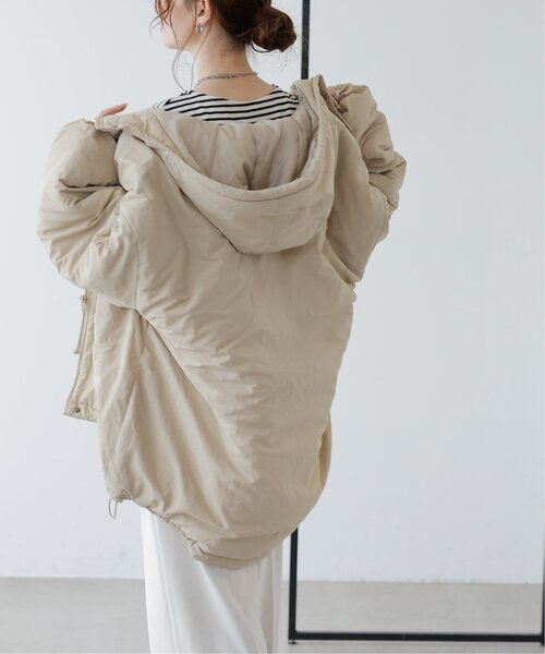 frames RAY CASSIN(フレームスレイカズン)の「モンスターパーカー(ダウンジャケット/コート・レディース・ベージュ/ブラック・FREE)」の20枚目の写真