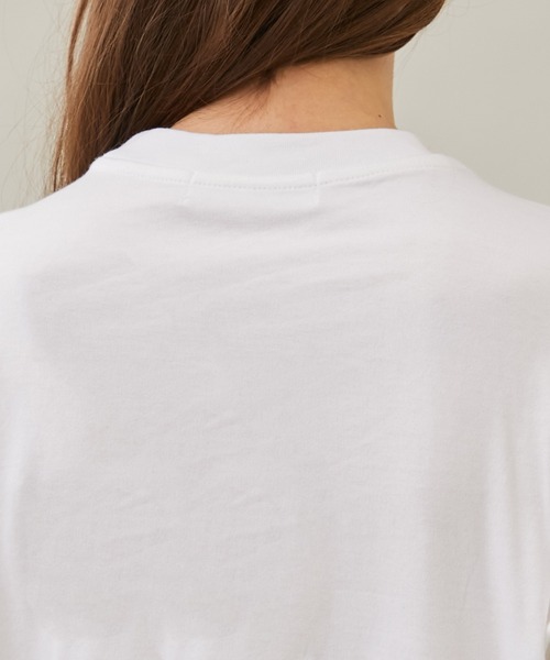 TOGA PULLA（トーガ プルラ）の「【TOGA PULLA/トーガプルラ】Cotton jersey Tshirt/コットンジャージーTシャツ（Tシャツ/カットソー）」 WEAR