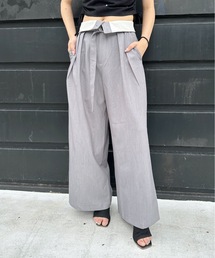 NOMAE | ウエストデザインタックパンツ(その他パンツ)