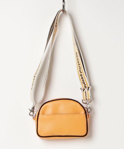 beautiful people(ビューティフルピープル)の「beautiful people logo tape bag 7345611944(ショルダーバッグ・レディース・ホワイト/オレンジ/ブラック・FREE)」の14枚目の写真