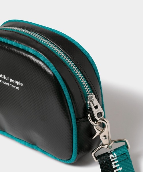 beautiful people(ビューティフルピープル)の「beautiful people logo tape bag 7345611944(ショルダーバッグ・レディース・ホワイト/オレンジ/ブラック・FREE)」の6枚目の写真