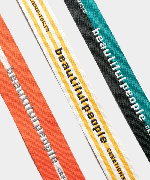 beautiful people(ビューティフルピープル)の「beautiful people logo tape bag 7345611944(ショルダーバッグ・レディース・ホワイト/オレンジ/ブラック・FREE)」の11枚目の写真