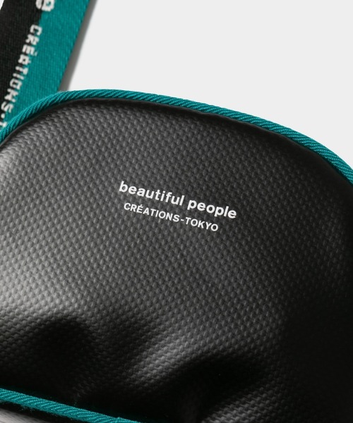 beautiful people(ビューティフルピープル)の「beautiful people logo tape bag 7345611944(ショルダーバッグ・レディース・ホワイト/オレンジ/ブラック・FREE)」の7枚目の写真