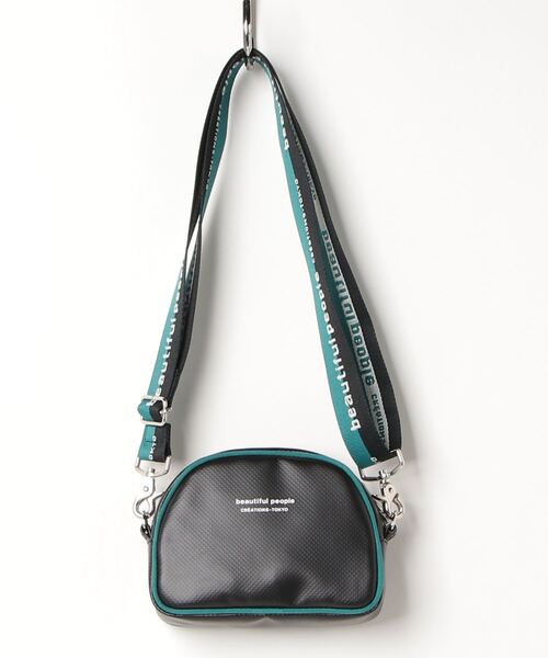 beautiful people(ビューティフルピープル)の「beautiful people logo tape bag 7345611944(ショルダーバッグ・レディース・ホワイト/オレンジ/ブラック・FREE)」の8枚目の写真