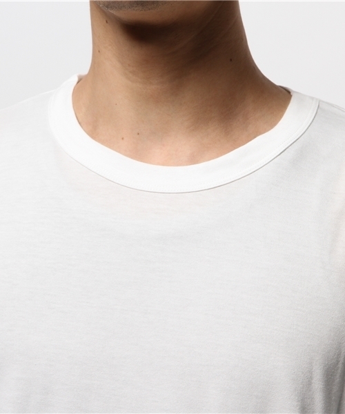 603（ロクマルサン）の「603 裾幾何学ビッグTシャツ（Tシャツ/カットソー・メンズ・オフホワイト/ブラック・FREE）」の8枚目の写真