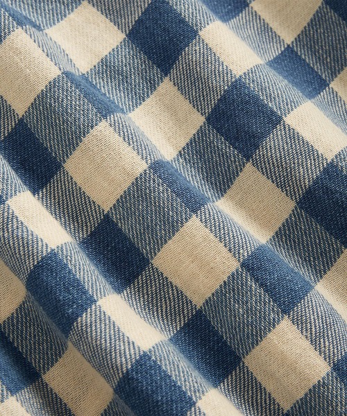 RRL（ダブル アール エル）の「プラッド コットンリネン シャツ