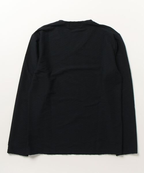 TORNADO MART(トルネードマート)の「TORNADO MART∴バイアスタックジャカードVネックカットソー(Tシャツ/カットソー・メンズ・ブラック/グレー/ホワイト・M/L/LL)」の14枚目の写真