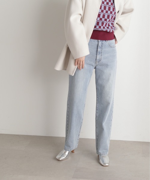 N.（N. Natural Beauty Basic）（エヌエヌナチュラルビューティーベーシック）の「【S Size Line】◆ストレートデニム（デニムパンツ・レディース・ブラック/ライトブルー・SMALL/MEDIUM）」の13枚目の写真