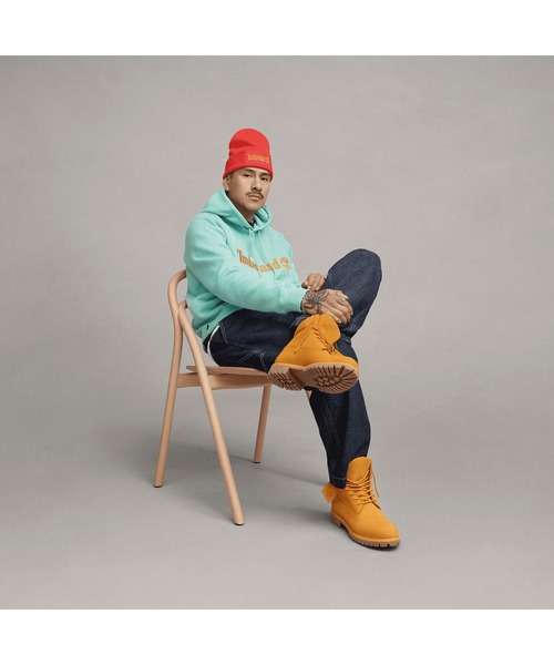 Timberland（ティンバーランド）の「オールジェンダー カラー ブラスト ビーニー（ニットキャップ/ビーニー・メンズ・グリーン/ブルー系その他/ライトグレー/ライトグリーン/レッド/パープル系その他/イエロー・FREE）」の12枚目の写真