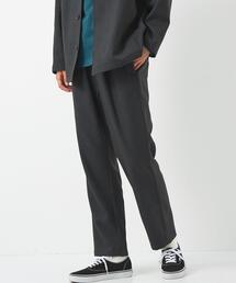 green label relaxing | ウールライクカルゼ プレイ パンツ -ウォッシャブル・ストレッチ・防シワ-(その他パンツ)