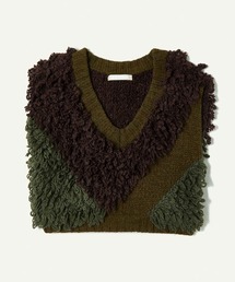 トップス LEINWANDE Mix Roop Sleeveless Sweater LEINWANDE Mix Roop Sleeveless Sweater