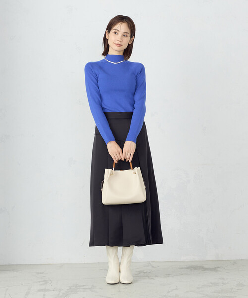 MONO　COMME CA（モノコムサ）の「ポーチ付き5wayミニバッグ（ハンドバッグ・レディース・モカ/ブラック/ライトベージュ・FREE）」の10枚目の写真