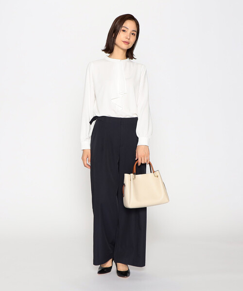 MONO　COMME CA（モノコムサ）の「ポーチ付き5wayミニバッグ（ハンドバッグ・レディース・モカ/ブラック/ライトベージュ・FREE）」の11枚目の写真