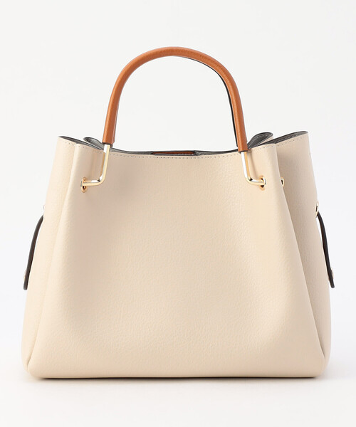 MONO　COMME CA（モノコムサ）の「ポーチ付き5wayミニバッグ（ハンドバッグ・レディース・モカ/ブラック/ライトベージュ・FREE）」の14枚目の写真