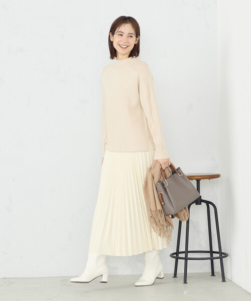 MONO　COMME CA（モノコムサ）の「ポーチ付き5wayミニバッグ（ハンドバッグ・レディース・モカ/ブラック/ライトベージュ・FREE）」の16枚目の写真