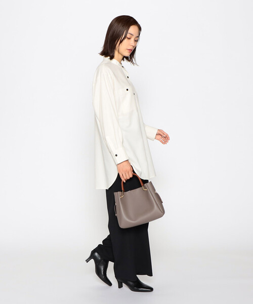 MONO　COMME CA（モノコムサ）の「ポーチ付き5wayミニバッグ（ハンドバッグ・レディース・モカ/ブラック/ライトベージュ・FREE）」の18枚目の写真