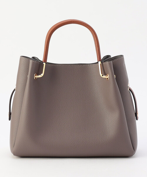 MONO　COMME CA（モノコムサ）の「ポーチ付き5wayミニバッグ（ハンドバッグ・レディース・モカ/ブラック/ライトベージュ・FREE）」の20枚目の写真