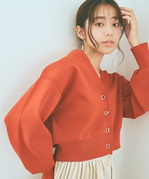mysty woman | トグルボタンVネックカーディガン　976658(カーディガン/ボレロ)