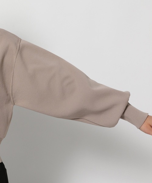 mysty woman（ミスティウーマン）の「トグルボタンVネックカーディガン　976658（カーディガン/ボレロ・レディース・オレンジ/グリーン/ブラック/グレイッシュベージュ・FREE）」の17枚目の写真